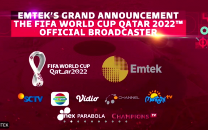 Emtek Grup Pemegang Hak Siar Tayangkan FIFA WORLD CUP QATAR 2022