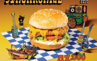 SYNCHRONIZE FEST Berkolaborasi dengan LAWLESS BURGER BAR Hadirkan “BURGER SYNCHRONIZE”