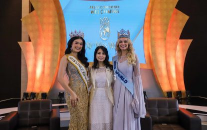 Miss World 2021 Karolina Bielawska Berikan Dukungan Kepada 37 Finalis Miss Indonesia 2022