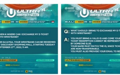 2 HARI MENUJU ULTRA BEACH BALI 2022