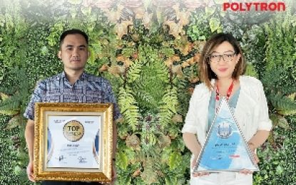 Polytron Raih Penghargaan Digital Marketing Award dan Top Innovation Choice Award 2022