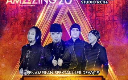 Malam Ini! Slank, Dewa 19, Ari Lasso, BCL, Inul Hingga Ayu Ting Ting Siap Meriahkan Panggung Megah Amazing 20 GTV