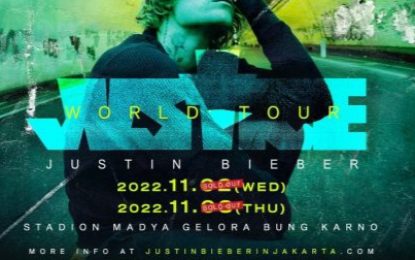 Konser Justin Bieber Justice World Tour 2022 Jakarta Resmi Ditunda ke Tahun Depan