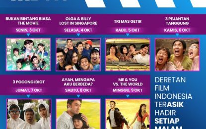 NET TV Hadirkan Deretan Film Indonesia Terasik Setiap Malam