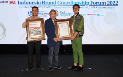 PT Sharp Electronics Indonesia Meraih Dua Penghargaan Dalam Indonesia Brand Guardianship & Communication Championship 2022