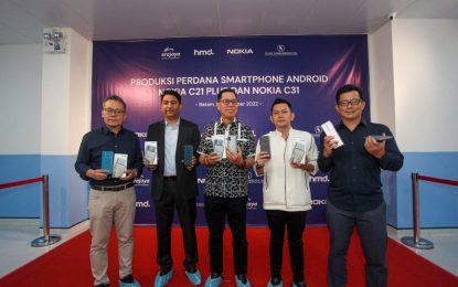 HMD Global Mulai Produksi Smartphone Nokia C-series di Batam
