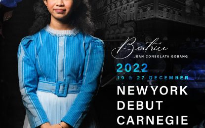 Beatrice Consolata Siap Memulai Debut di Carnegie Hall New York City