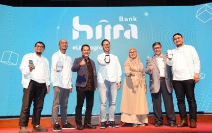 Hijra Bank Luncurkan  Aplikasi Mobile Banking Syariah