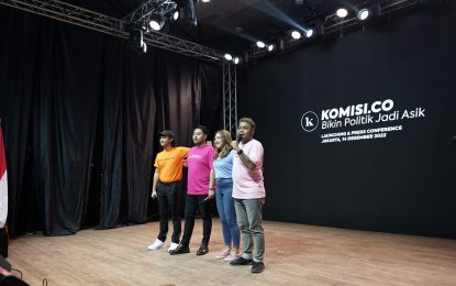 Representasikan Pandangan Politik Generasi Muda, Komisi.Co Luncurkan  #BikinPolitikJadiAsik