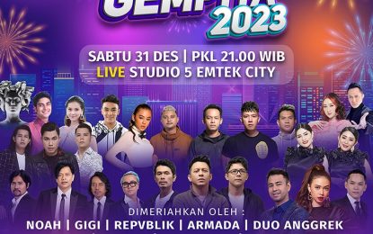 Rayakan Momen Pergantian Tahun Bersama SCTV Dalam Program Gempita 2023