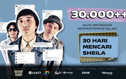 Dalam Kompetisi 30 Hari Mencari Sheila, 30 Ribu Orang  Berebut Tiket Konser Sheila on 7