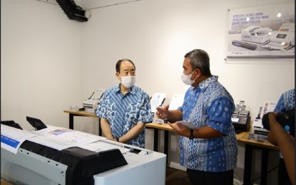 Tegaskan Komitmen, Presiden Global Epson Yasunori Ogawa Kunjungi Indonesia