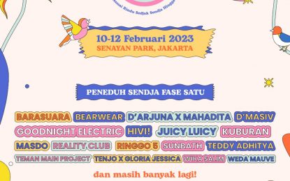 Festival Musik Tiga Hari Sendja Berdendang Siap Digelar