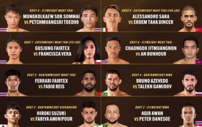 NET TV Hadirkan “ONE FRIDAY FIGHTS 4”