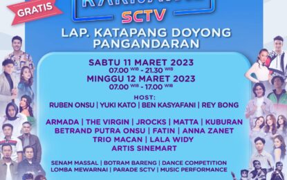 KARNAVAL SCTV” Hadir Di Pangandaran