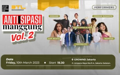 Merayakan Hari Musik Nasional, ANTI-SIPASI Manggung Volume 2 Siap Digelar