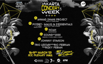 Jakarta Concert Week 2023 Siap Hadirkan International Line-up Johnny Stimson