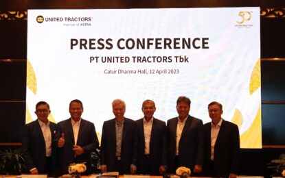 RUPS PT United Tractors Tbk Menetapkan Dividen Tunai untuk Tahun Buku 2022 Sebesar Rp25,5 Triliun dan Mengangkat Anggota Direksi Baru Perseroan