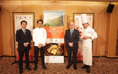 Dalam Indonesia Fair 2023 Tokyo, Chef Indonesia Kenalkan Makanan Asli Indonesia