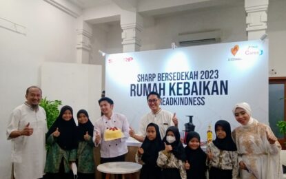 Sharp Indonesia Hadirkan Rumah Kebaikan Sebagai Sarana Untuk Menebar Kebaikan dan  Semangat Berbagi di Bulan Ramadan