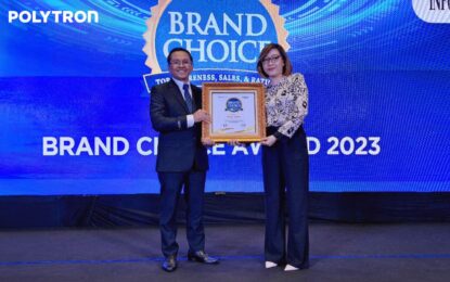 Raih Penghargaan Brand Choice Award 2023,  Kulkas POLYTRON Belleza Series Favorit Konsumen Indonesia!