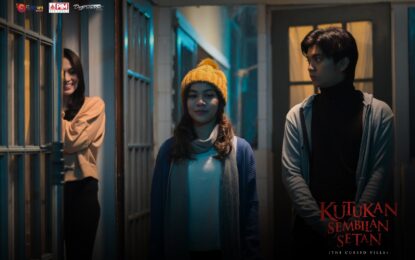 Perwujudan Nyata Dari Marsya Teman Masa Kecil Frislly Herlind Menjadi Salah Satu Karakter Setan ‘Film Kutukan Sembilan Setan’