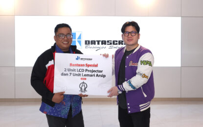 Dukung Pengembangan Karakter Generasi Bangsa Datascrip Berikan Bantuan CSR kepada Catholic Center Ketapang