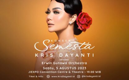 Konser Semesta Kris Dayanti bersama Erwin Gutawa Orchestra Siap Digelar di JIEXPO Convention Centre & Theatre