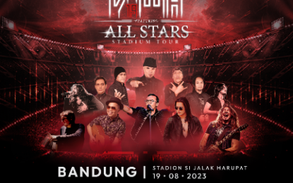 DEWA 19 featuring ALL STARS Stadium Tour 2023 Siap Mengguncang Stadion Si Jalak Harupat Bandung
