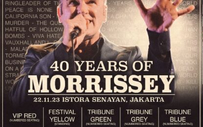 Antusiasme “War Ticket” Menyambut Konser “40 Years of Morrissey” di Jakarta