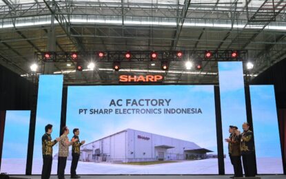 Pabrik AC Sharp Indonesia Siap Beroperasi