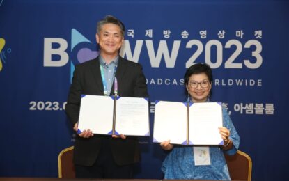 Rajawali Televisi (RTV) Menjalin Kemitraan Dengan The Pinkfong Company Dan Sunwoo & Company&nbsp;