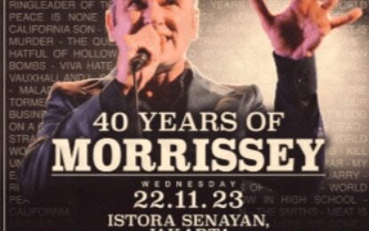 MORRISSEY Akan Konser “40 Years Of MORRISSEY”