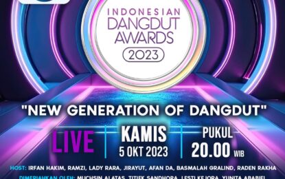 “Indonesian Dangdut Awards 2023″ Siap Digelar 5 Oktober 2023