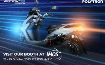 Mejeng di IMOS 2023, Motor Listrik Fox-R Berikan Diskon Hingga 7 Juta