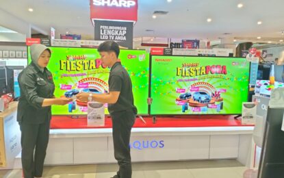 Menyambut Hari Jadi ke-54 Tahun Sharp Gelar Promo Sharp Fiestapora dengan Total Hadiah Miliaran Rupiah