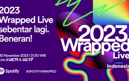 Spotify Siaran Langsung Perdana bertajuk “Spotify Wrapped Live Indonesia 2023” di RCTI