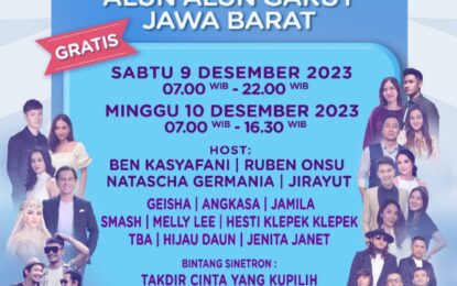 Garut Menjadi Kota Penutup Kemeriahan “Karnaval SCTV 2023”