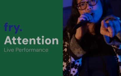 Penyanyi-penulis lagu Fry Siap Live Performance Single Pertamanya, “Attention”