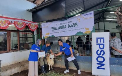 Rayakan Idul Adha 1445 H, Epson Indonesia Membawa Semangat Berbagi