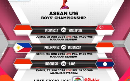 Indonesia Garuda Muda Siap Pertahankan Gelar Juara Musim Ini