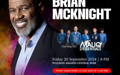 “An Evening With Brian McKnight” di Grand Ballroom Pullman Jakarta Central Park