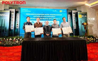 Percepat Pengembangan Ekosistem Kendaraan Listrik di Indonesia, POLYTRON dan PLN Tandatangani MoU