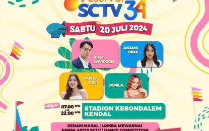 SCTV Gelar “Festival SCTV 2024”, Roadshow Penuh Kemeriahan Jelang HUT SCTV Ke-34