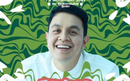 Tulus akan Meriahkan PROJEK-D VOL.3 di Solo