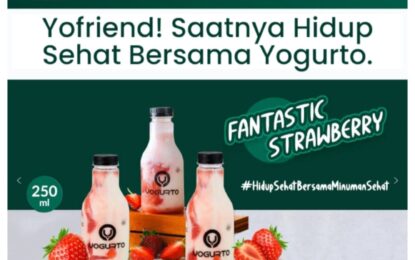 YOGURTO SEMAKIN DEKAT DENGAN KONSUMEN