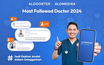 MELALUI PROGRAM MOST FOLLOWED CONTEST, ALOMEDIKA APRESIASI PARA DOKTER AKTIF