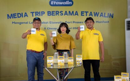 ETAWALIN KENALKAN INOVASI KEMASAN SASET