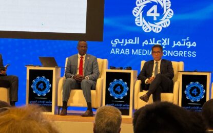 Direktur Utama LPP TVRI Iman Brotoseno Jadi Keynote Speaker di Arab Media Congress 2025, Bahas Peran TVRI dalam Mitigasi Bencana