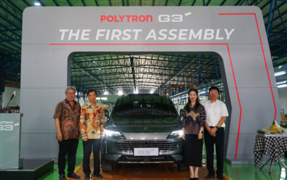 Polytron Akselerasi Produksi Mobil Listrik Polytron G3+ dan G3 di Fasilitas PT Handal Indonesia Motor Purwakarta